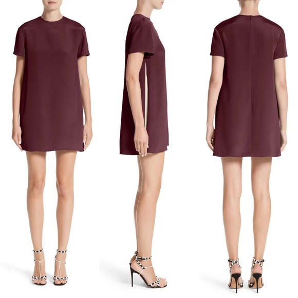 Valentino Dresses & Skirts - Valentino silk shift A line mini dress